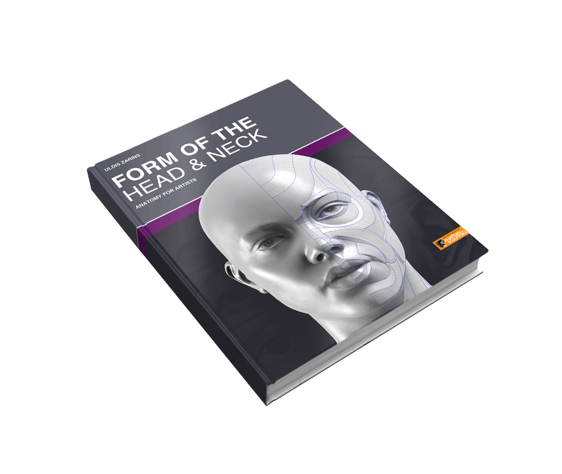 Kickstarter project of anatomy for sculptors form of the head and neck book