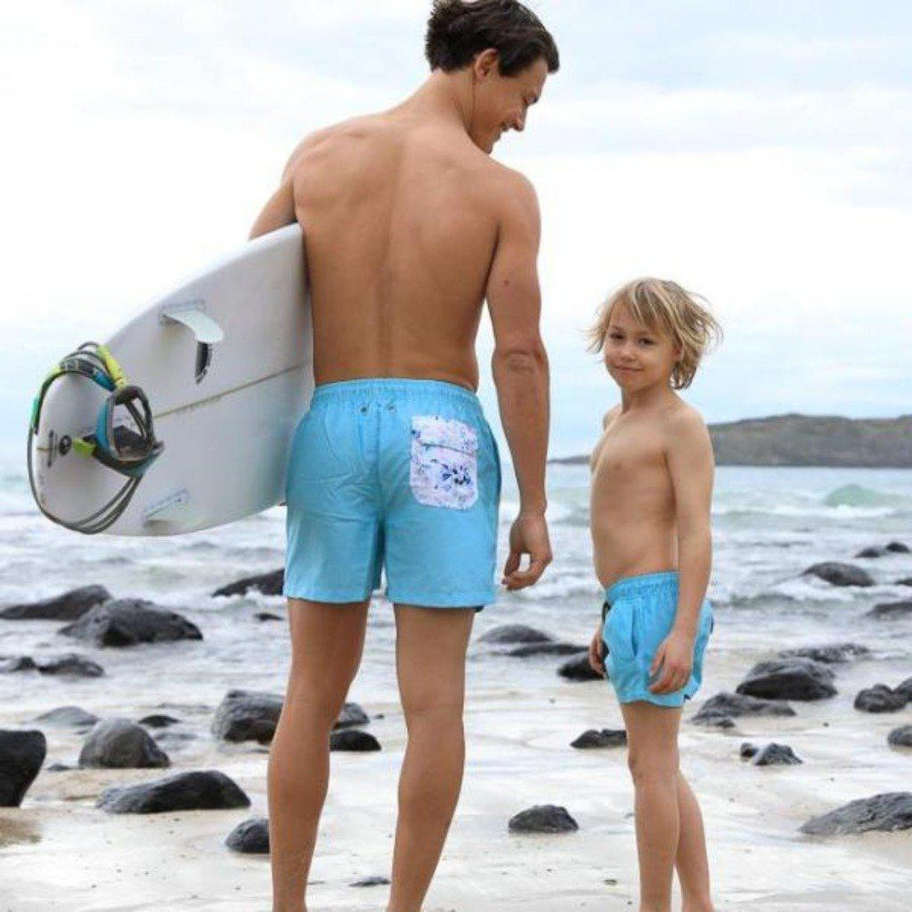 swimsuit with matching shorts