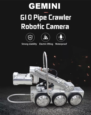 Gemini "MAX" Portable Mainline Sewer Camera Crawler System