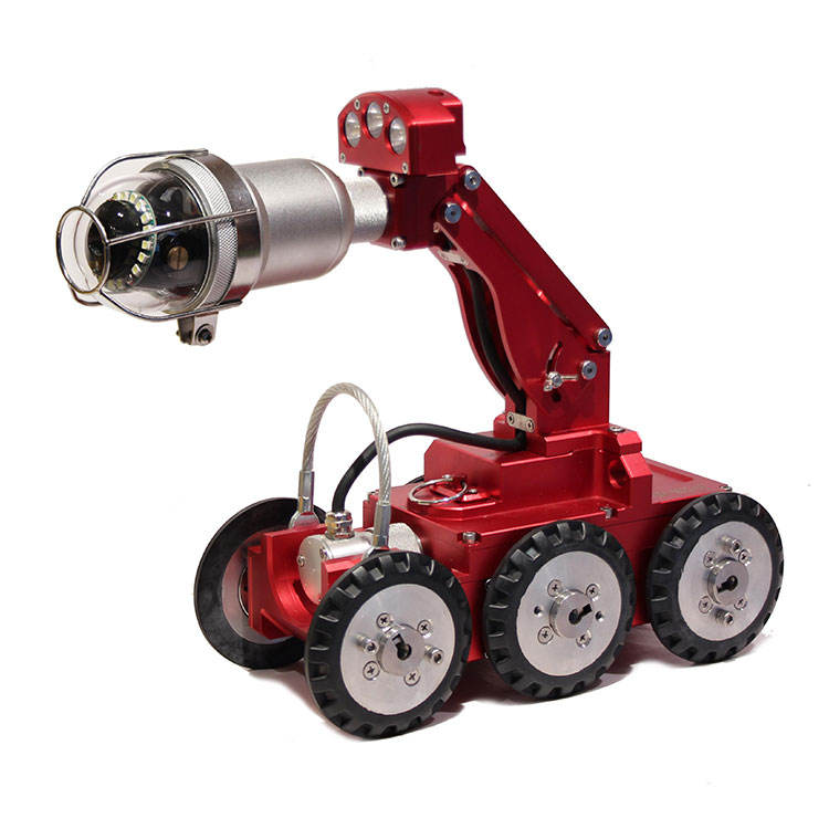 MPE LunarGT Pipe Crawler Sewer Inspection Robot Camera For 150mm To 2