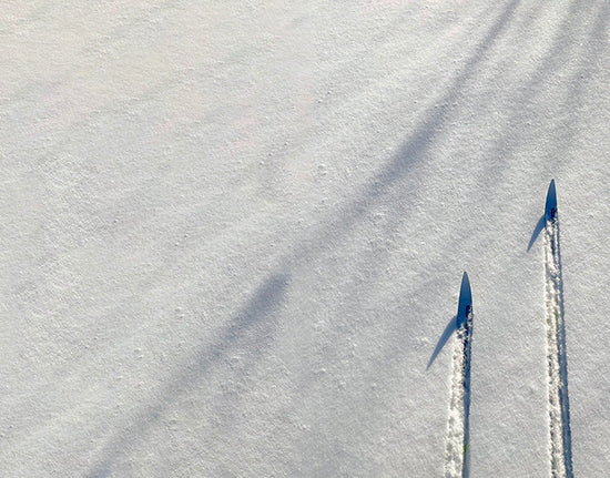 ski de fond sur neige