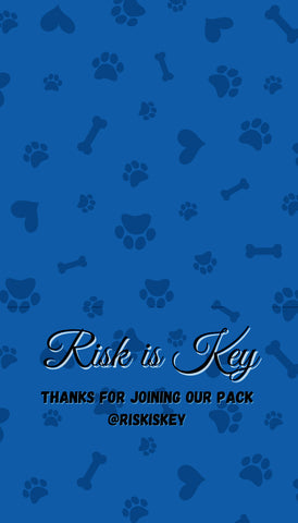 Risk is Key Loyalty Rewards Member Card