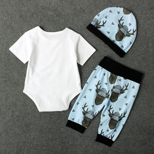 Oh Deer, I'm Here 3 Piece Outfit – Wild Baby Boutique