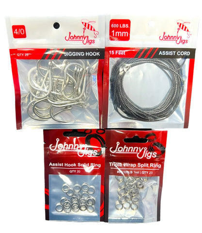 Big Tuna Assist Hook Tying Kit – Johnny Jigs
