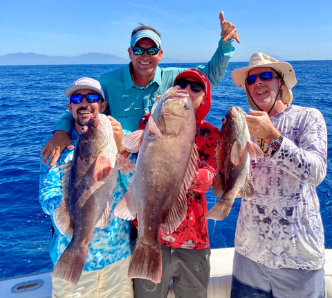 Cherna Grouper caught slow pitch jigging in Guatemala