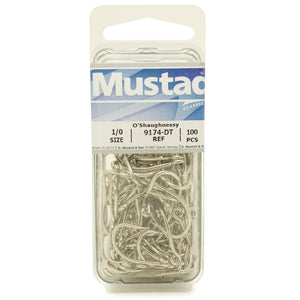 Mustad O'Shaughnessy Hooks 100 Pack - Johnny Jigs - 10/0 Hooks