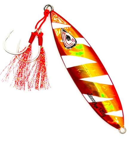 Slow Pitch Flutter Jig 4 1/2 inch-160gms Drop it/Cast it-Salt water Ji –  All or Nothing .US