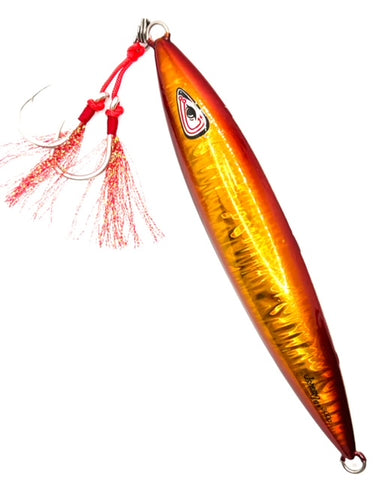 Falling Leaf Guava Glow Slow Pitch Jig – Johnny Jigs