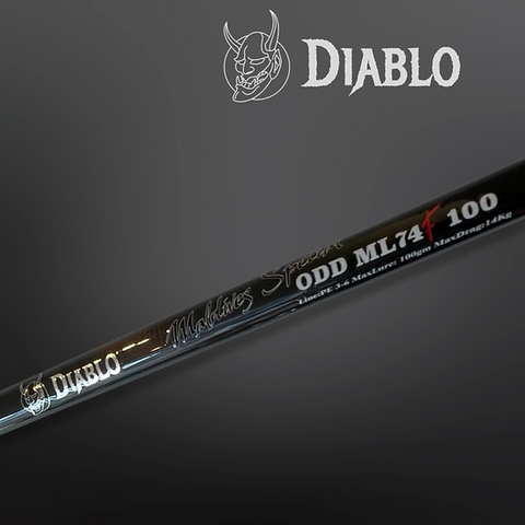 Ocean Devil Diablo Shallow Spirit Popping Rod – Johnny Jigs
