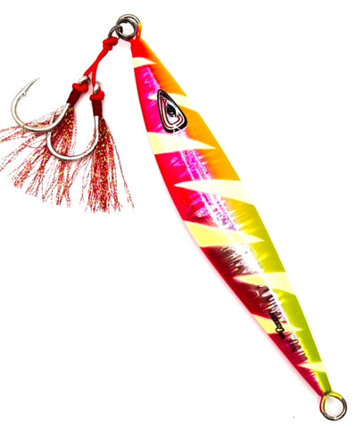 Goture Glow Slow Pitch Jigs with Portable Jig Bag, Double Assist