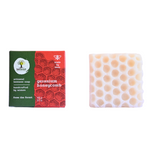 Artisanal Handmade 'Honeycomb' Beeswax Soap – Geranium