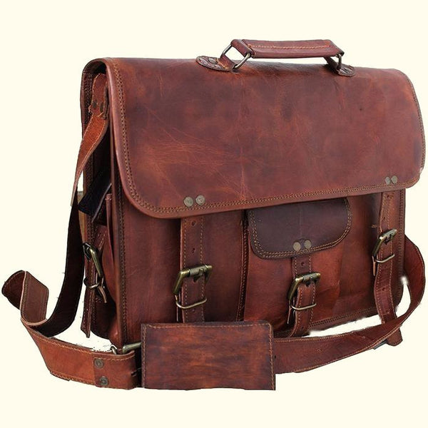 Rugged And Vintage Leather Briefcases | James Leather