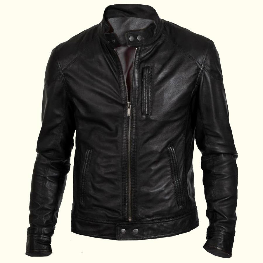 Motorcycle Leather Jacket – James Leather