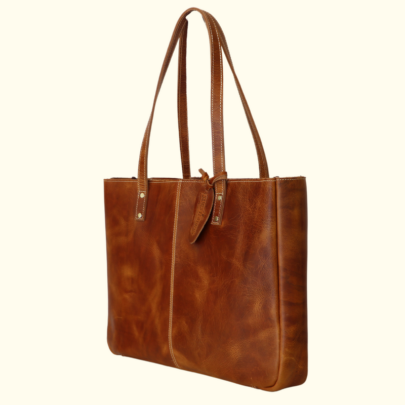 Fantaisie Leather Tote Bag