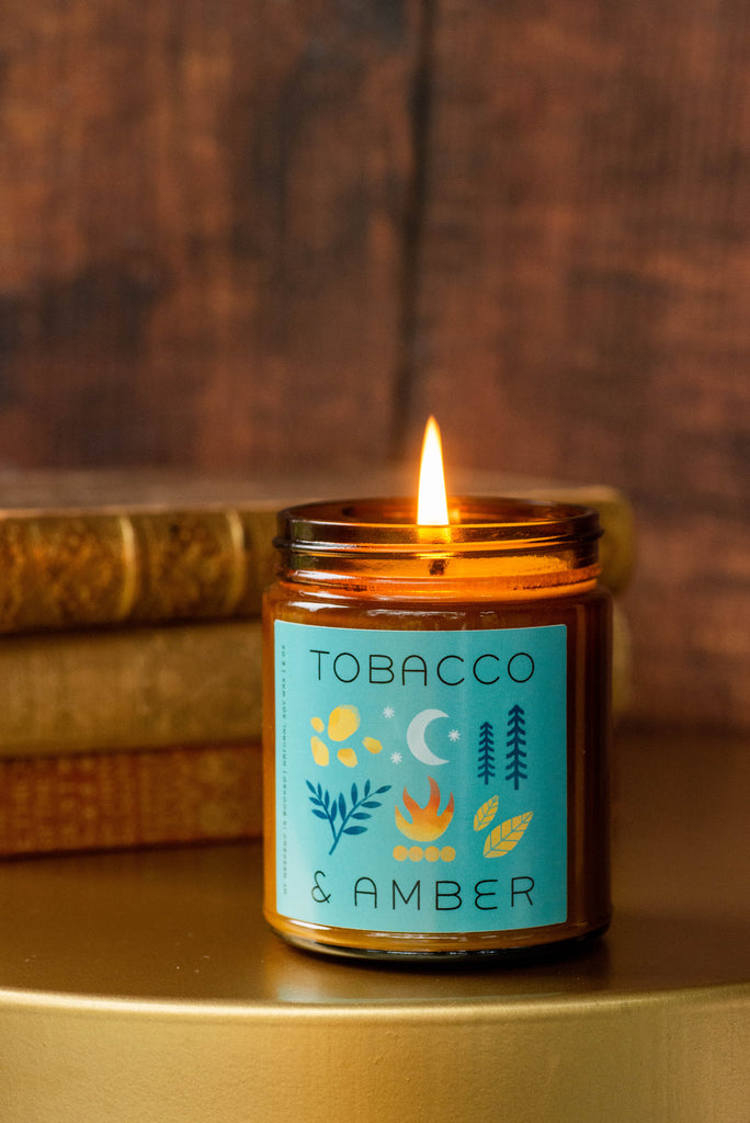 tobacco soy candle