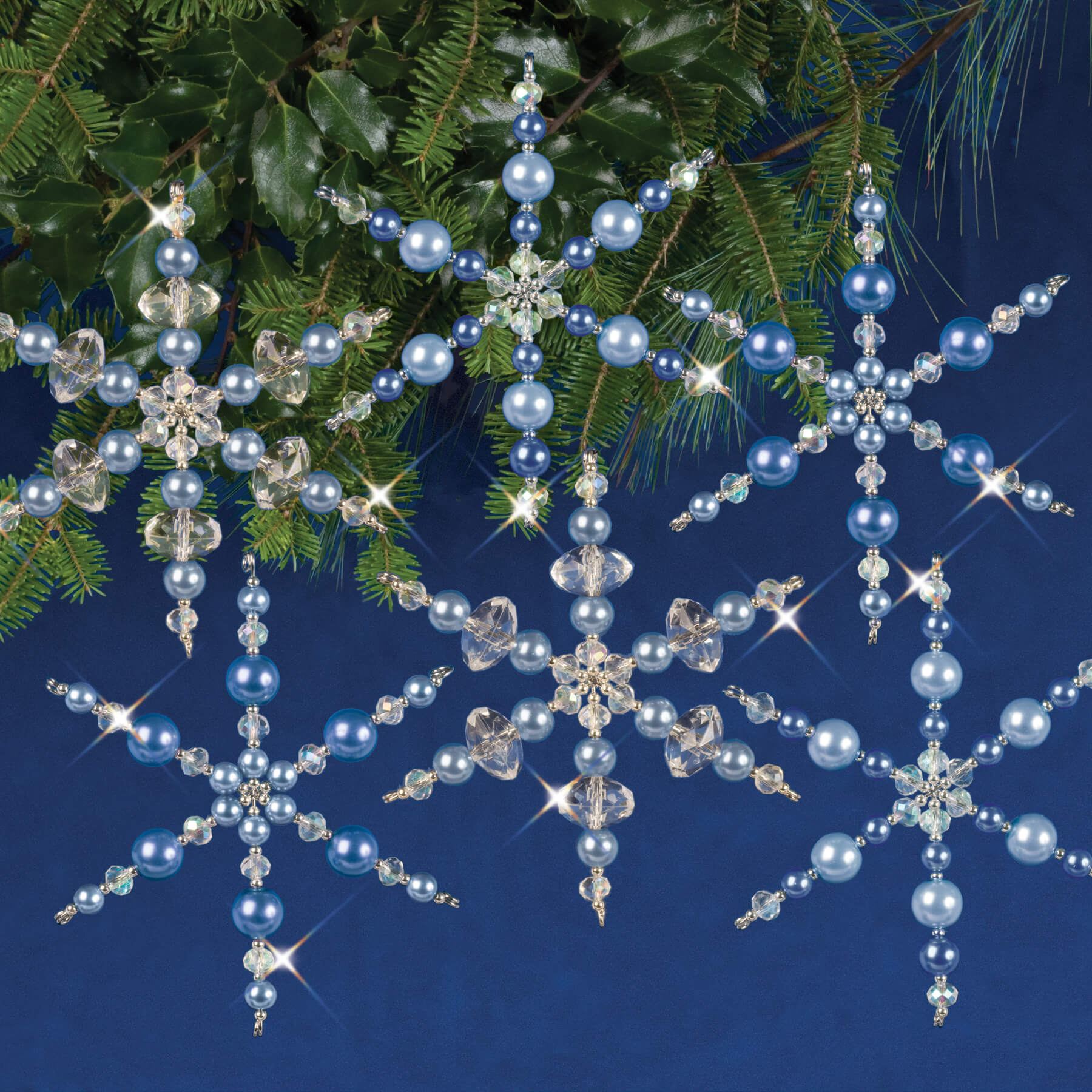 beaded snowflake ornament kit