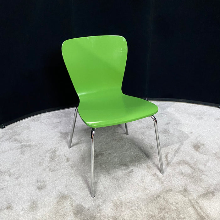 crate and barrel green chair