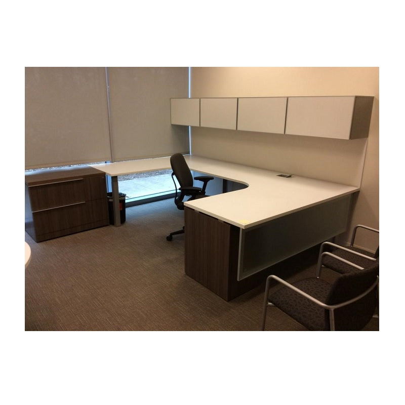 Steelcase Answer U Group Desk With Hutch 247workspace