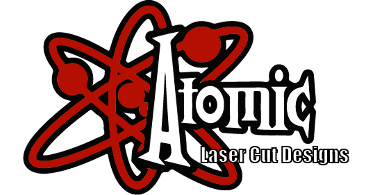 Atomic Laser Cut Designs