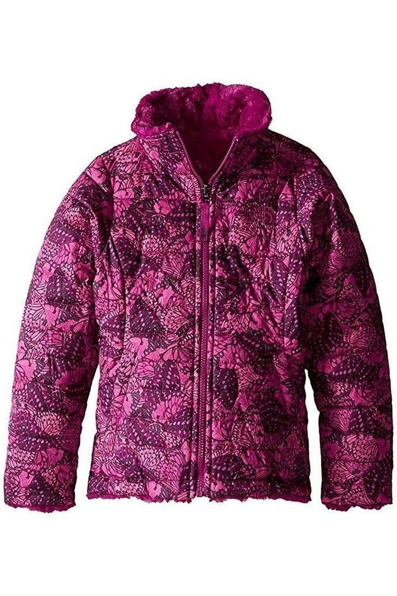 the north face kids reversible mossbud swirl jacket