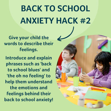 Back to school anxiety hacks 2