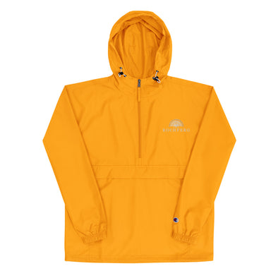 champion windbreaker womens yellow