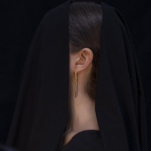 straight statement earring Natascha von Hirschhausen 