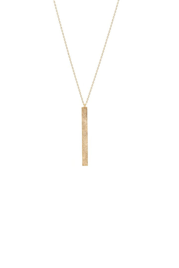 'Mum' Engraved April Birthstone Necklace Gold Plated