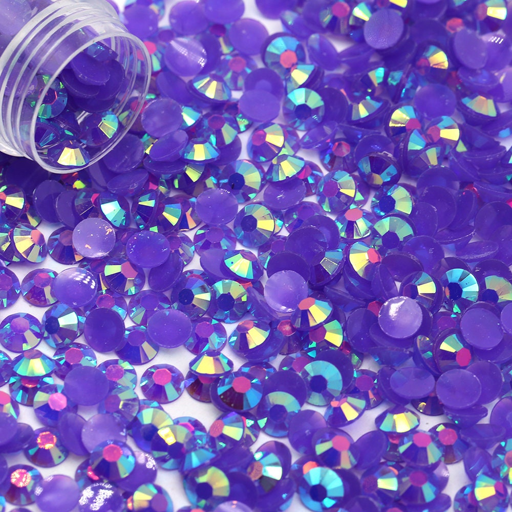 Resin Rhinestones Kits, 3 Boxes Lavender Purple AB 2/3/4/5/6mm Flatback  Nail Art Jelly Rhinestones Bedazzling Non Hotfix Crystal Gems for DIY  Crafts Mugs Bottles Tumblers Clothes Face Makeup Manicure 