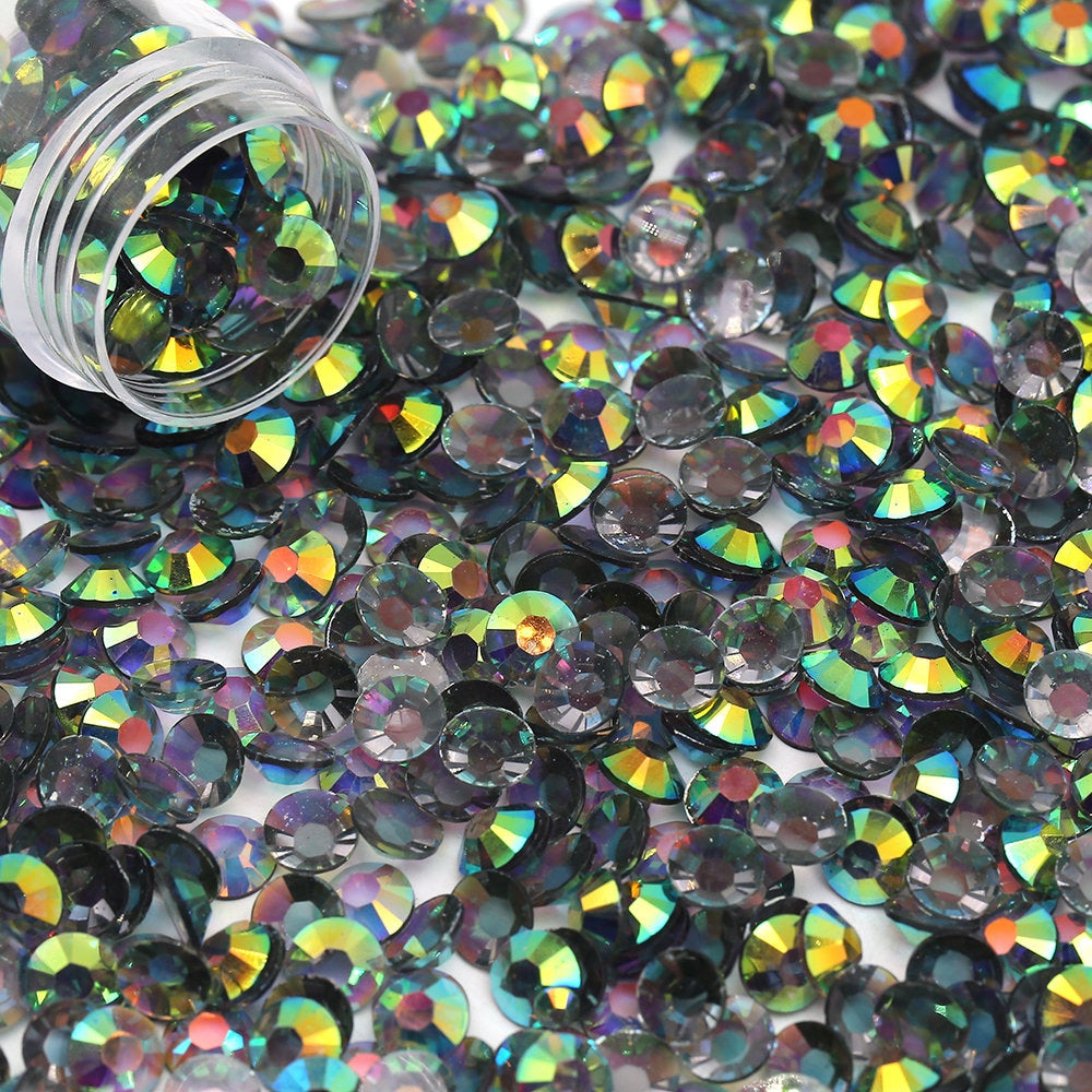 Transparent Clear AB Jelly Resin Rhinestones Bundle – createurcup