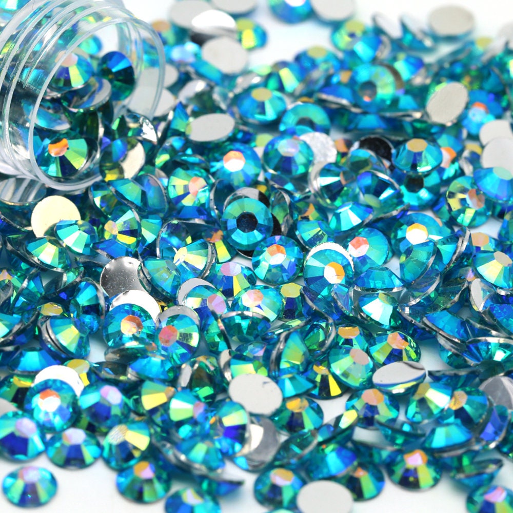 Jelly AB Flatback Resin Rhinestones Crystal Decor Wholesale 2mm 3mm 4mm 5mm  6mm Crystal Large Quantity T0608xx3 From Tintonlifemall, $16.25