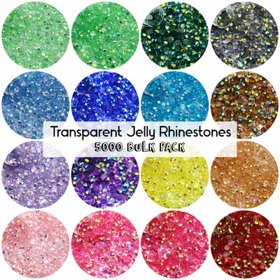 Bulk Opaque Jelly Rhinestones – Craftyrific
