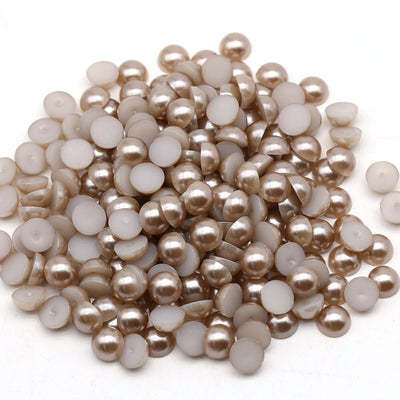 Flat back Pearls - Ivory - Crafty Critters