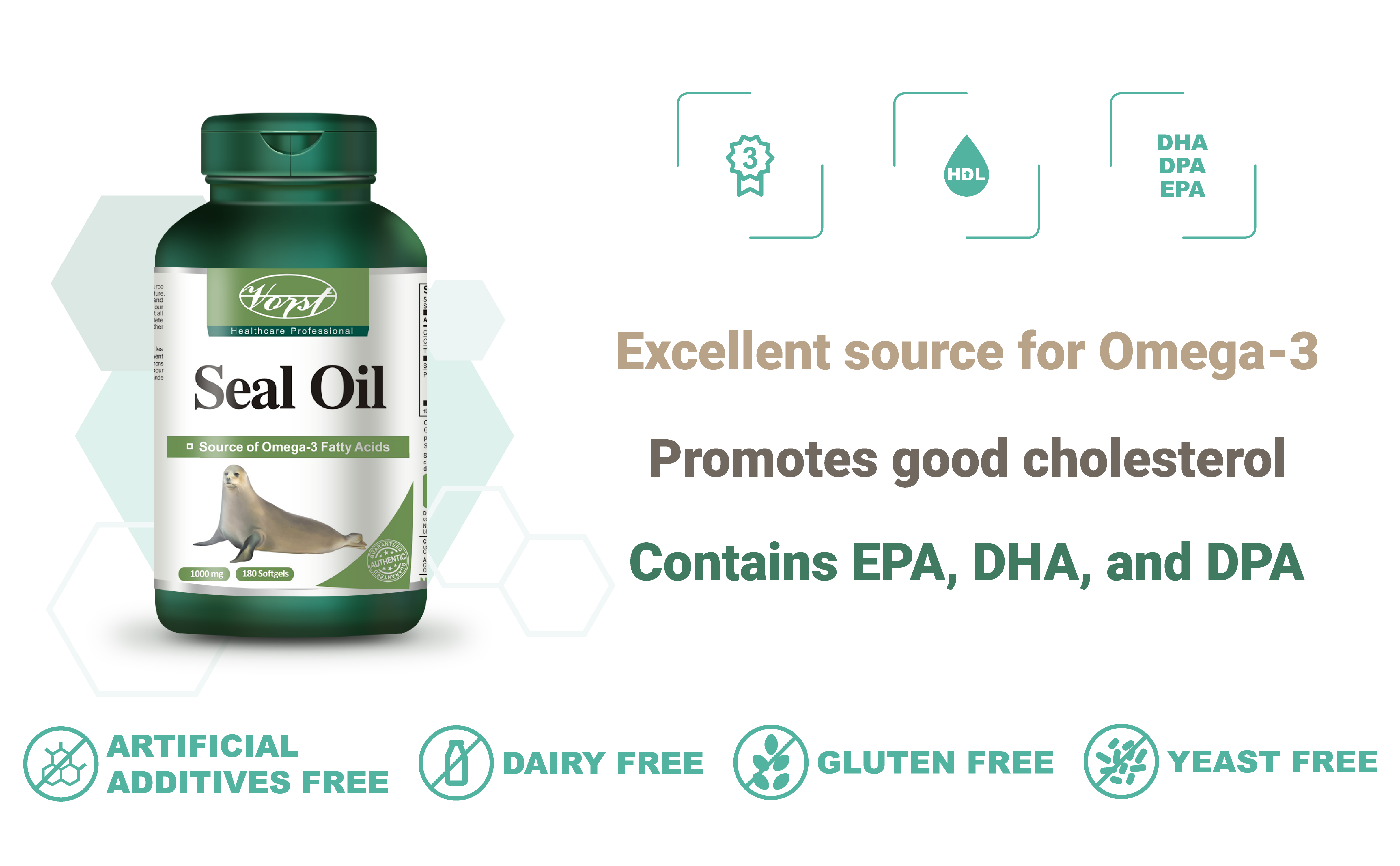 Buy Seal Oil Pills Omega 3 Fatty Acids With DPA Online Store Canada