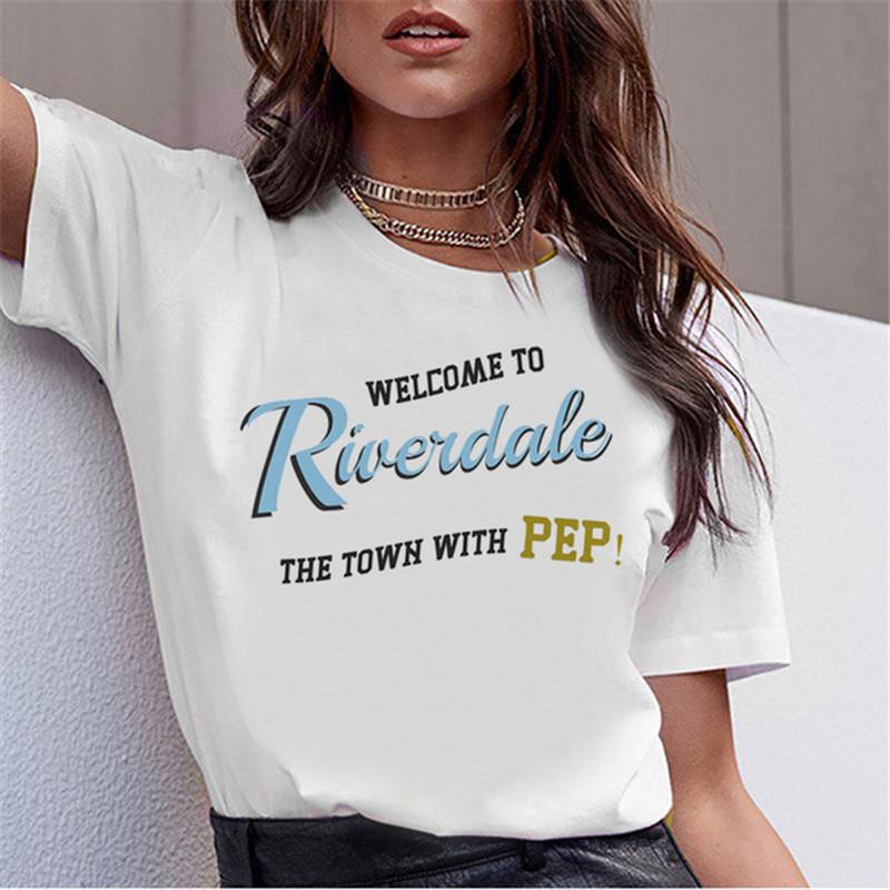 Riverdaleshop.cc XWT0011-7 / S Riverdale SOUTH SIDE SERPENTS T Shirt Damen Kurzarmshirt