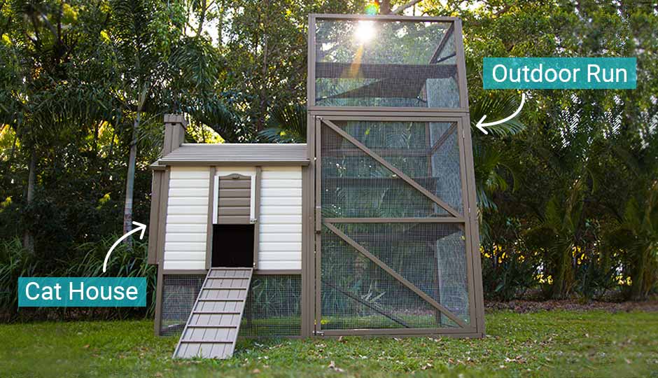 cat house enclosure