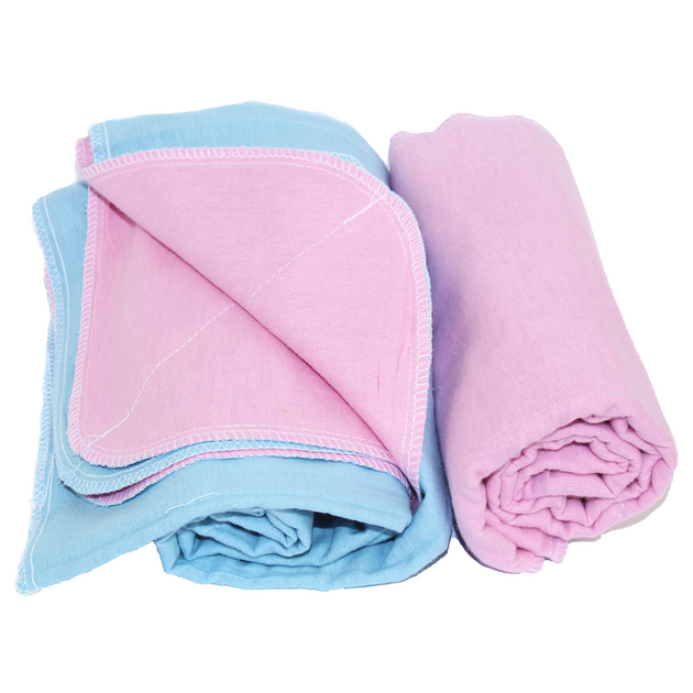 Reversible Hospital Receiving Blankets Set of Two - Pink/Blue – The ...
