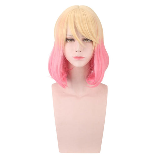 light blonde cosplay wig