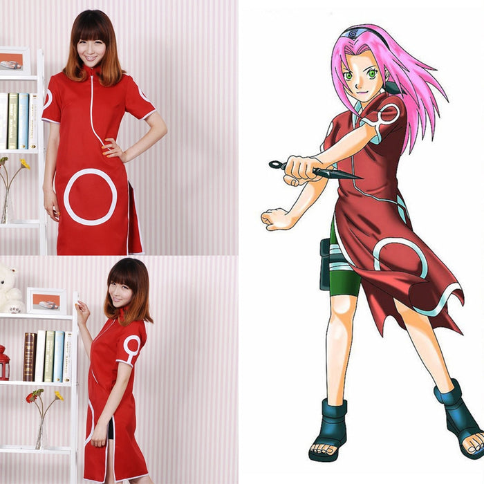Anime Girl Naruto Ninja Outfit