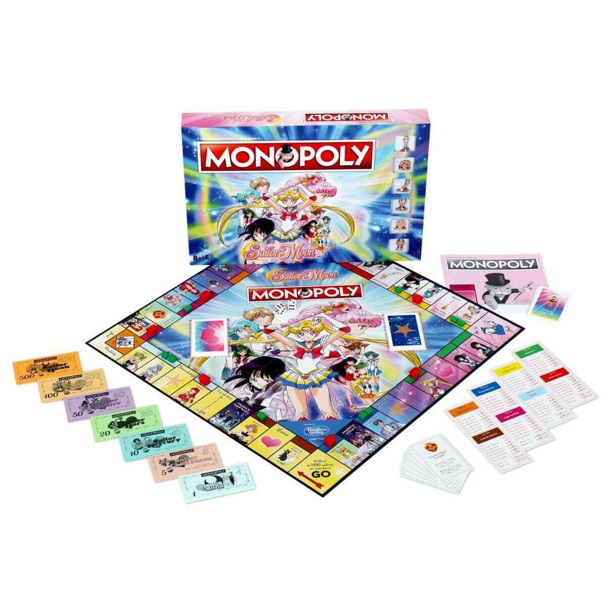 Board Traditional Games Games Monopoly Sailor Moon Edition