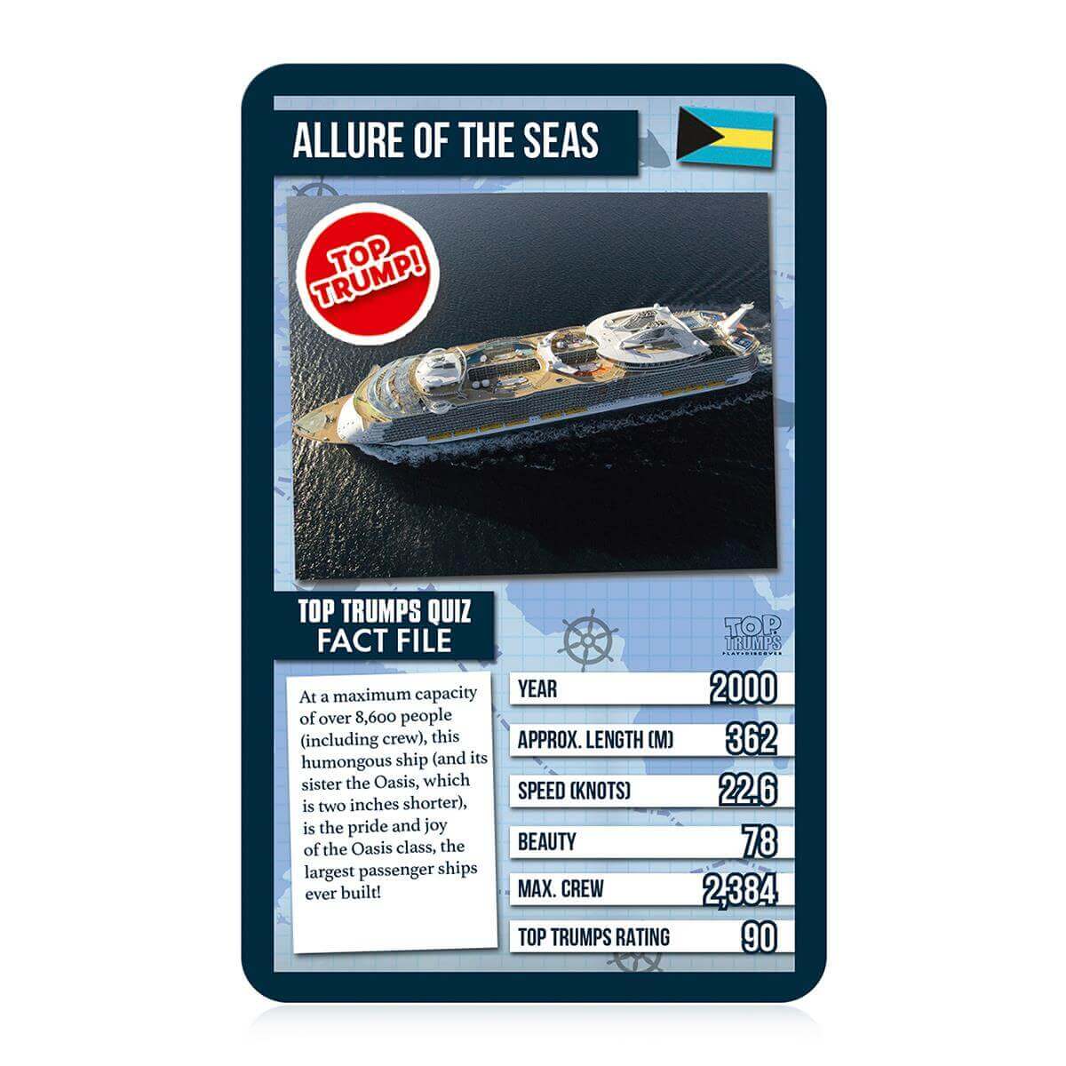 cruise ship top trumps