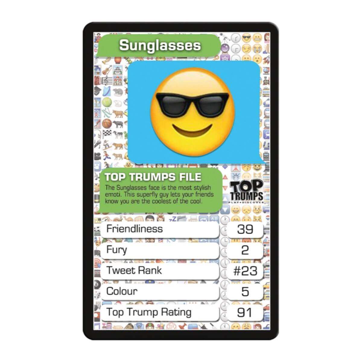 Toys & Games Card Games-Contemporary Emotis Top Trumps Card Game For Top Trump Card Template