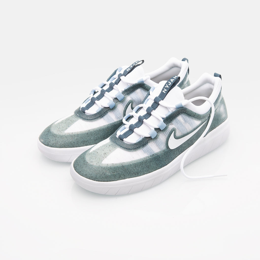 Nike SB Nyjah Free 2 Ash Green/White-Boarder Blue Premium Shoes – Long Beach Co