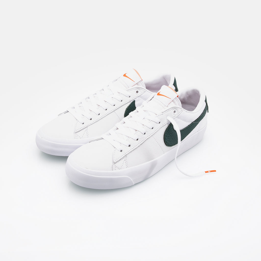 Nike SB Blazer Pro GT ISO White/Pro Green Shoes – Long Skate Co