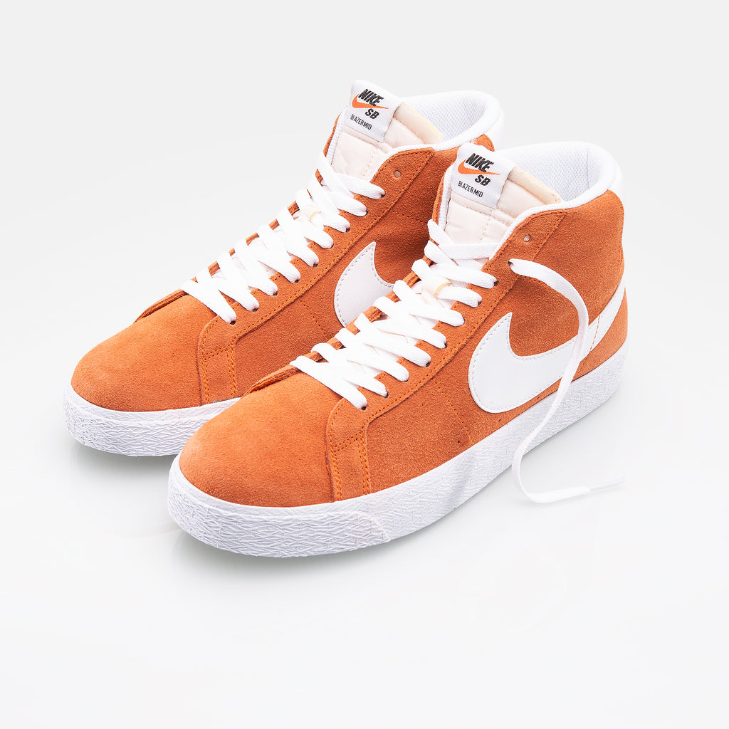 Persistencia ético casual Nike SB Blazer Mid Safety Orange/White Shoes – Long Beach Skate Co