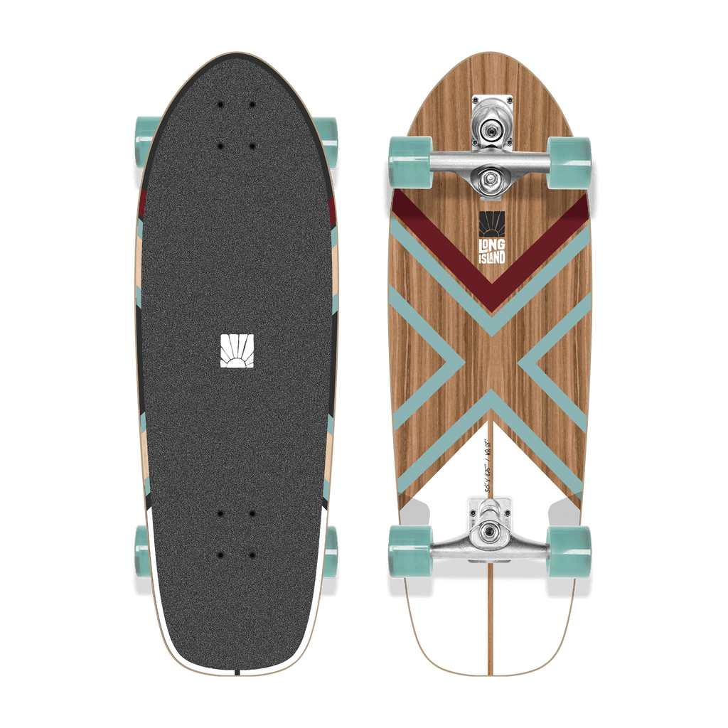 Depression Oberst Hæderlig Long Island Surf Rowing 29.5"x9.5"x16.5" SurfSkate Complete Skateboard –  Long Beach Skate Co