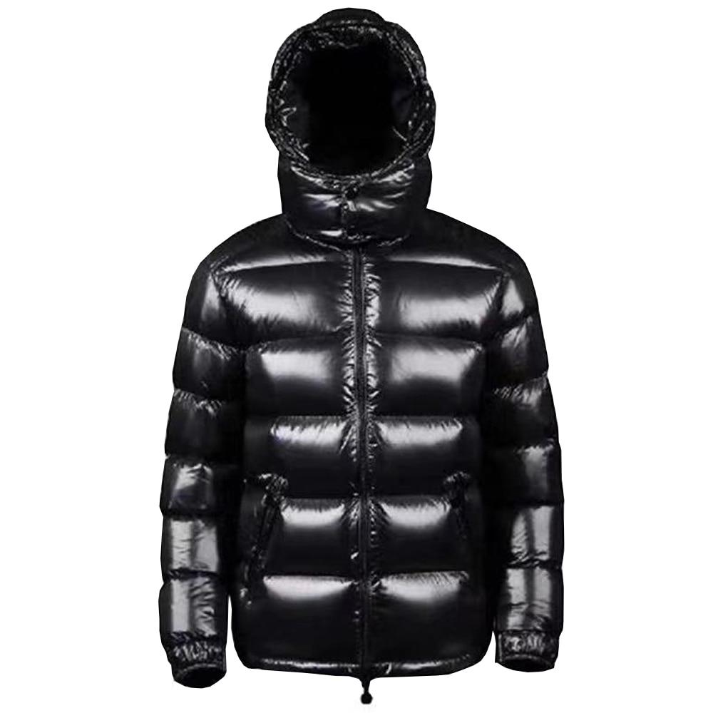 Men's Black Shiny Puffer Jacket Bubble Coat | Vesto | Reviews on Judge.me