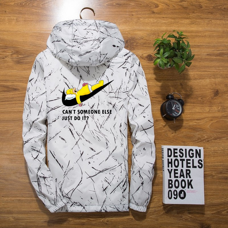 nike just do it windbreaker jacket