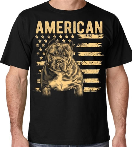 American Bully Supply Co. Patriotic Breed design men's t shirt ...