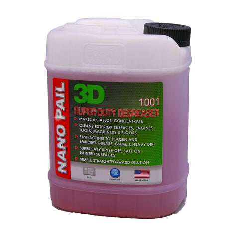 3D LVP Interior Cleaner - Removes Dirt, Grime, Grease, Oil